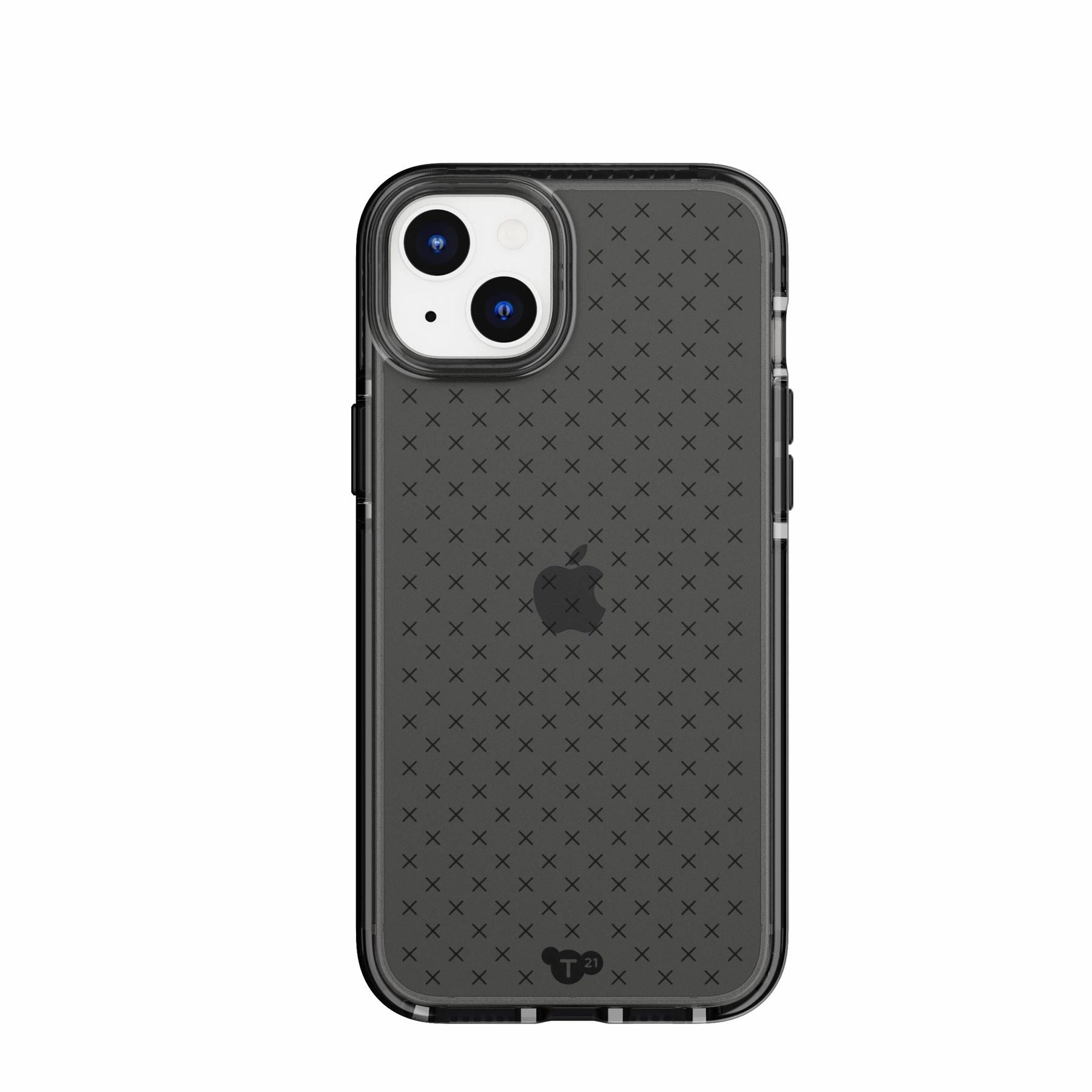 Evo Check - Apple iPhone 15 Plus Case - Smokey/Black Refined Pattern Protective Touch