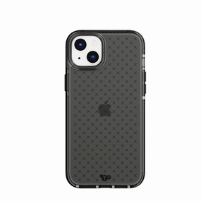 Evo Check - Apple iPhone 15 Plus Case - Smokey/Black Refined Pattern Protective Touch