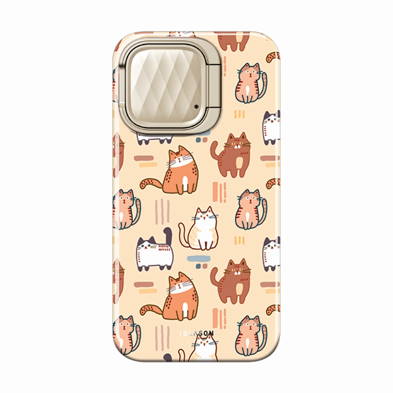 iPhone 13 Cosmo Mag Case - Cats Premium Look