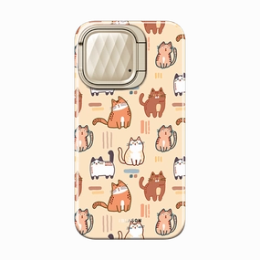 iPhone 13 Cosmo Mag Case - Cats Premium Look