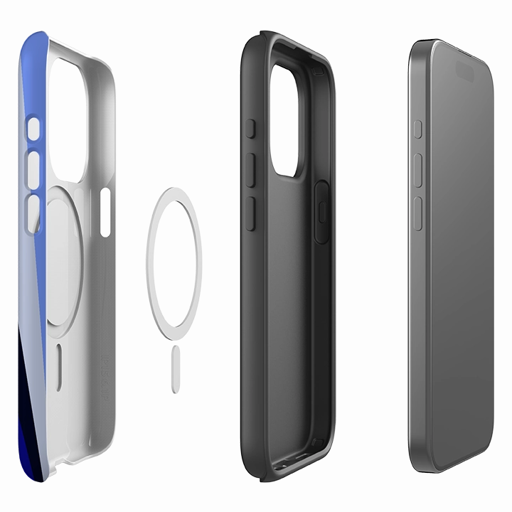 iPhone MagSafe Tough Case - Spectrum Fan 2 By Kitty Joseph Camera Protection