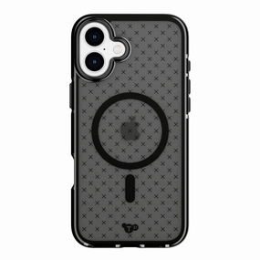 EvoCheck - Apple iPhone 16 Plus Case MagSafe Compatible - Smokey/Black Stylish grip Compact Feel