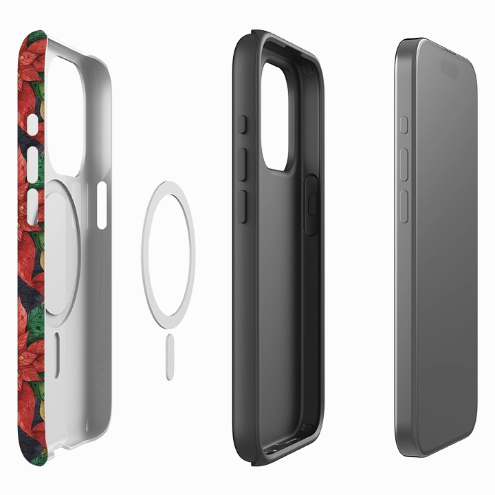 iPhone MagSafe Tough Case -  Blooms Of The Season Soft Touch