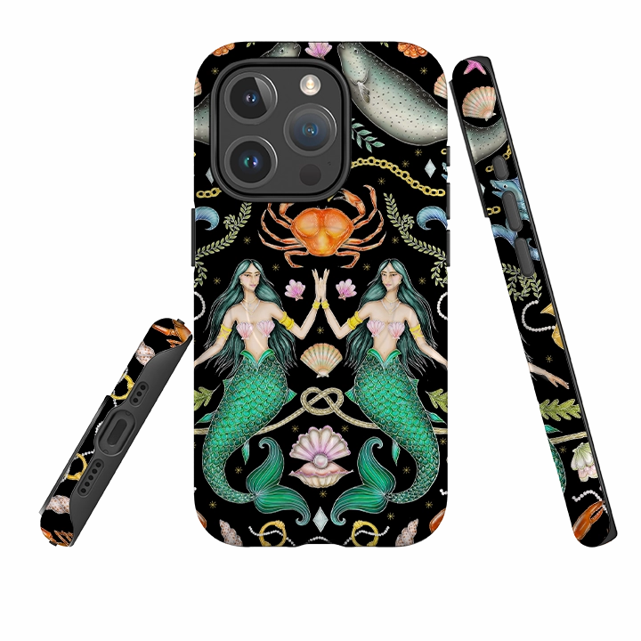 iPhone MagSafe Tough Case - Triton's Treasure By Catherine Rowe Premium Look