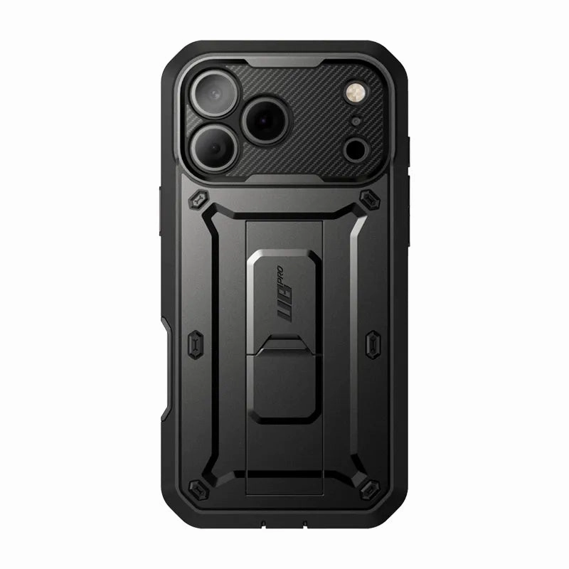 UB PRO Series iPhone 17 Pro Camera Control Button Phone Case - Black elegant design