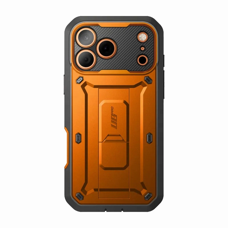 Minimal Texture UB PRO Series iPhone 17 Pro Camera Control Button Phone Case - Coral