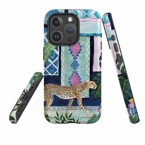 iPhone MagSafe Tough Case - Morocco Cheetah By Bex Parkin Comfort Material