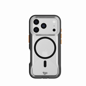 EvoPro MagSafe - Apple iPhone 17 Pro Case - Clear/Black Hybrid Protection