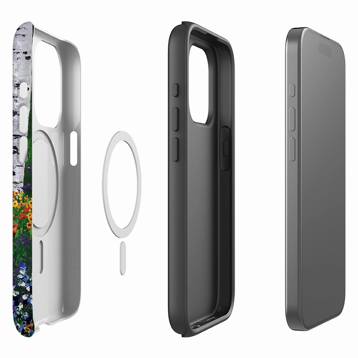 iPhone MagSafe Tough Case - Intimate Pleasures By Linda Calvert Jacobson Subtle Texture Trendy Aesthetic