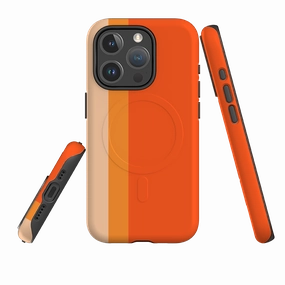 iPhone MagSafe Tough Case - London Chroma Stripe Modern Surface Design