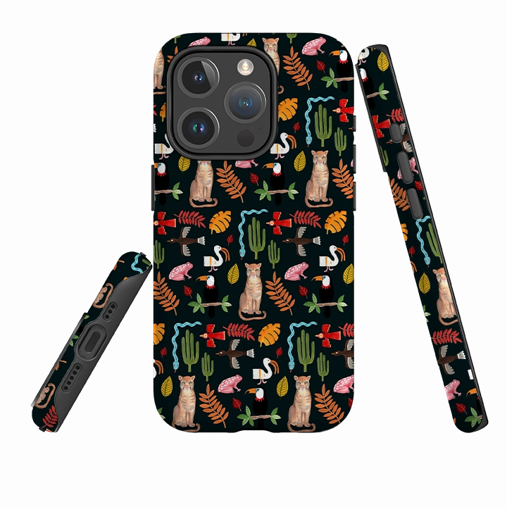 Premium Detail Comfort Finish iPhone MagSafe Tough Case - Peru By Bex Parkin