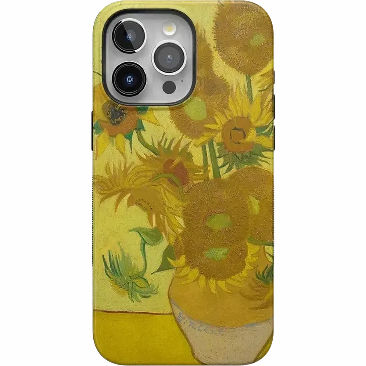 Van Gogh | Sunflowers Floral Case Sleek Grip Outdoor Use
